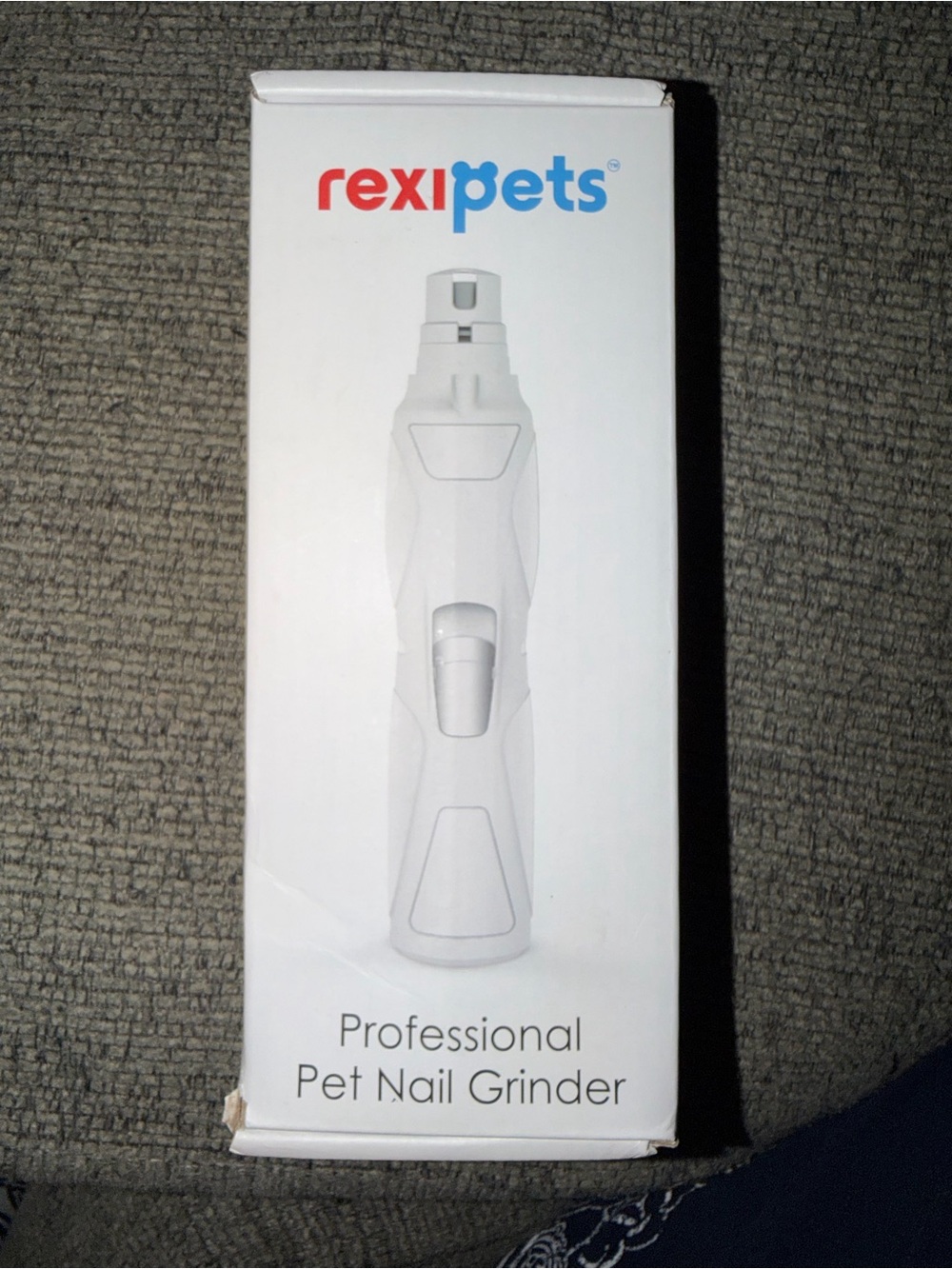 Rexipets White Professional Pet Nail Grinder